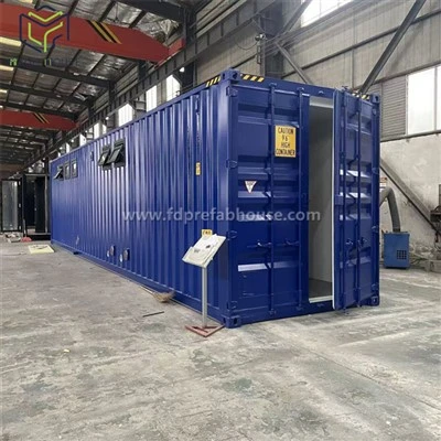 40ft fraktcontainertoalett